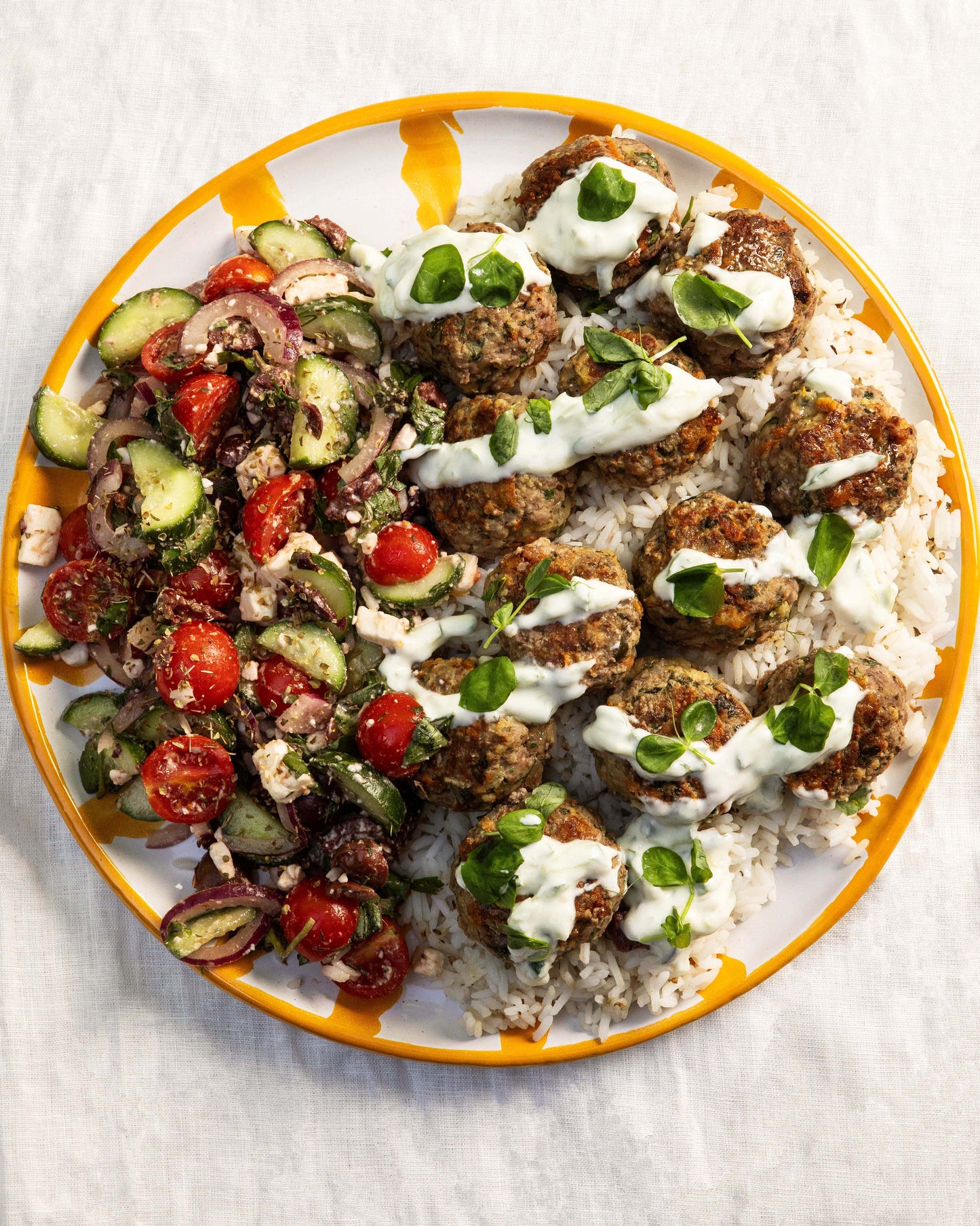 Greek inspired Lamb Meatballs