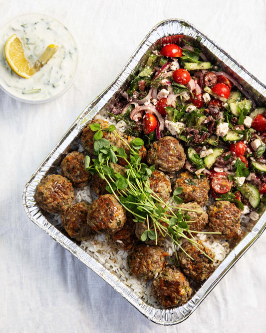 Greek inspired Lamb Meatballs
